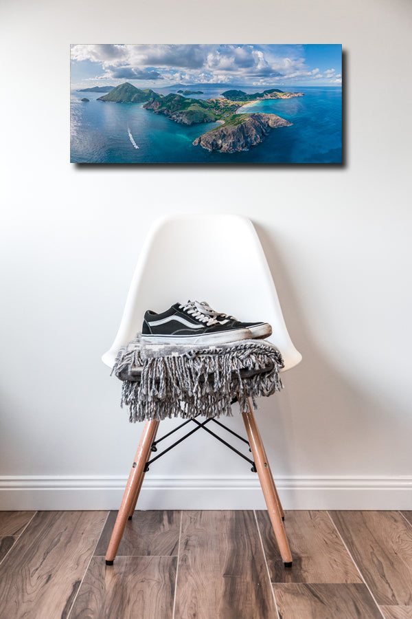 La tranquillité sur la baie des Saintes