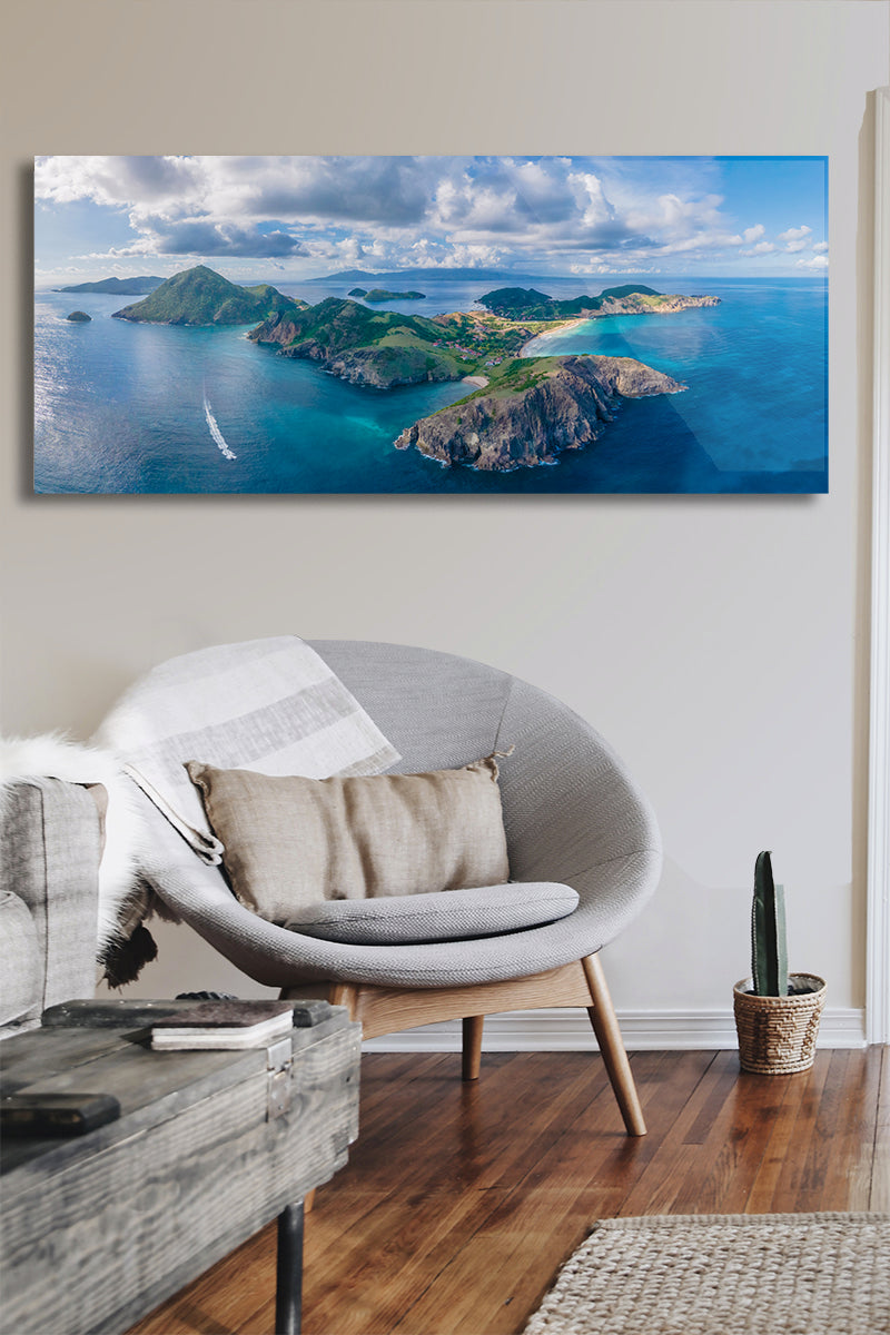 La tranquillité sur la baie des Saintes