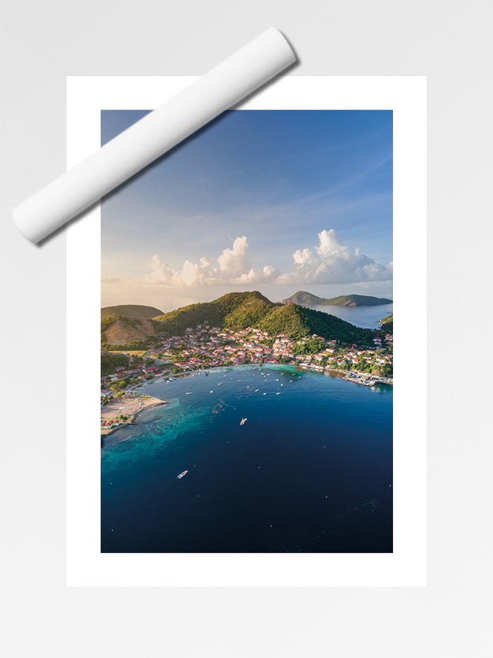 Morning aux saintes - drone
