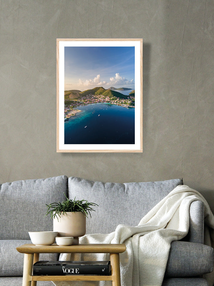 Morning aux saintes - drone