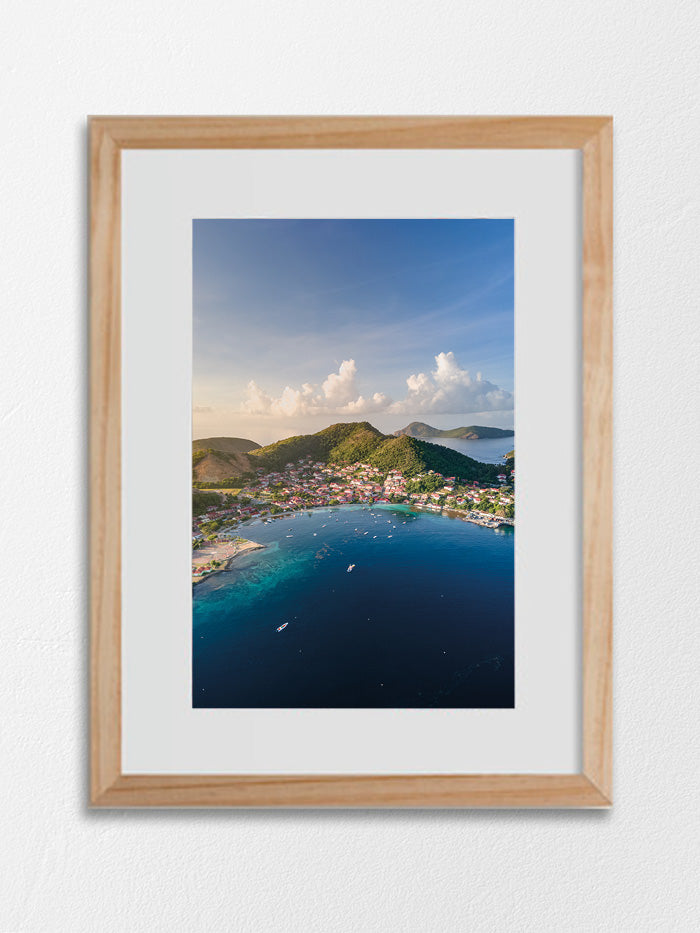 Morning aux saintes - drone