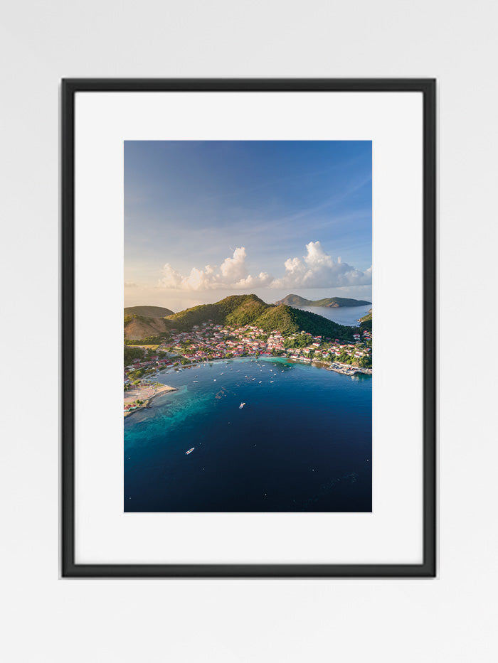 Morning aux saintes - drone
