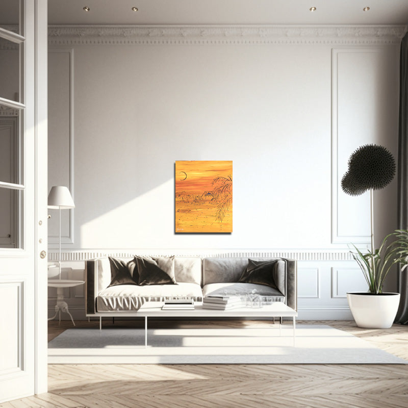 La maison bateau - 50x60