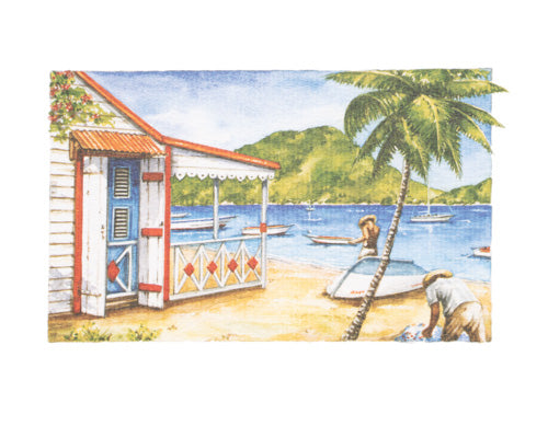 Aquarelle - Baie des saintes