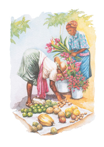 Aquarelle - Flower Market