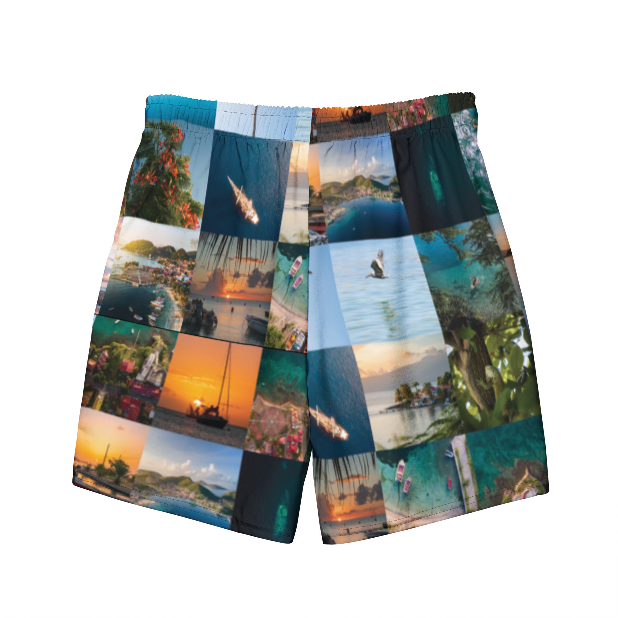 Short de bain all over homme