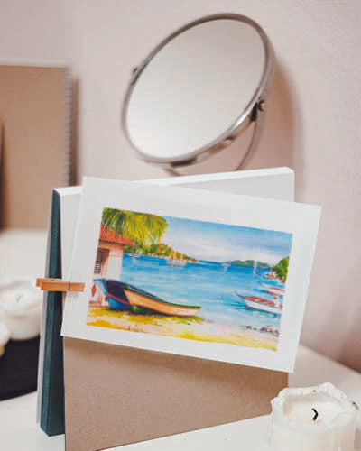 Aquarelle - Saintoise