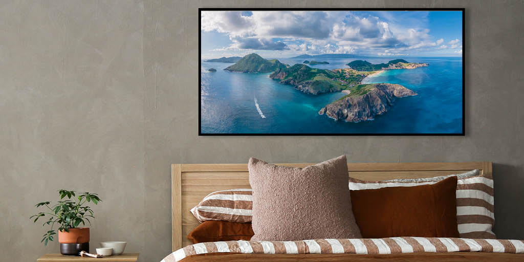 La tranquillité sur la baie des Saintes
