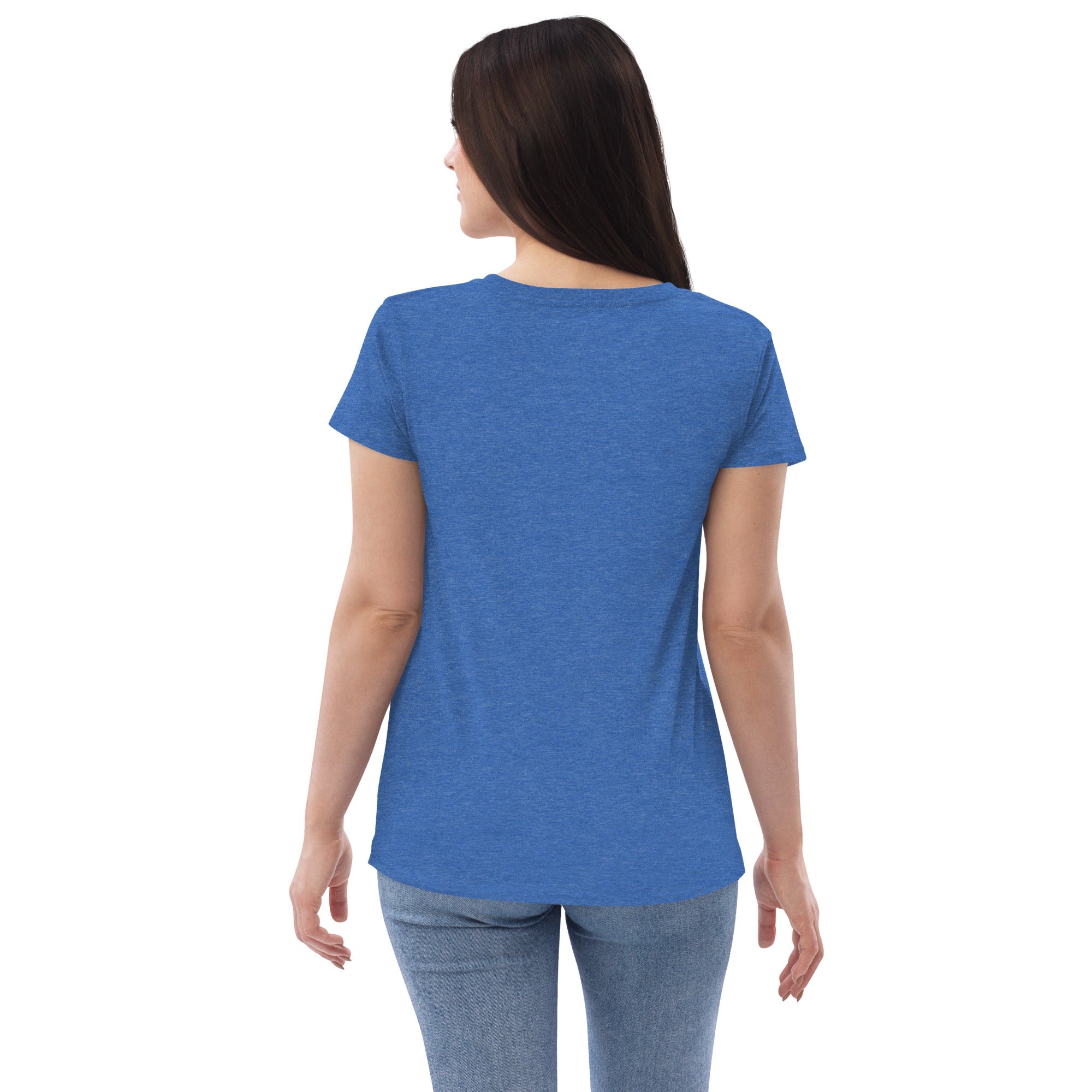 T-shirt col V éco-responsable femme