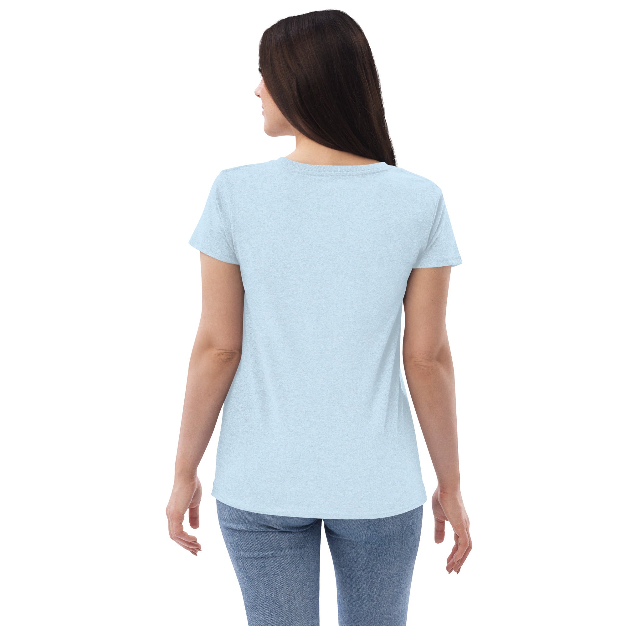 T-shirt col V éco-responsable femme