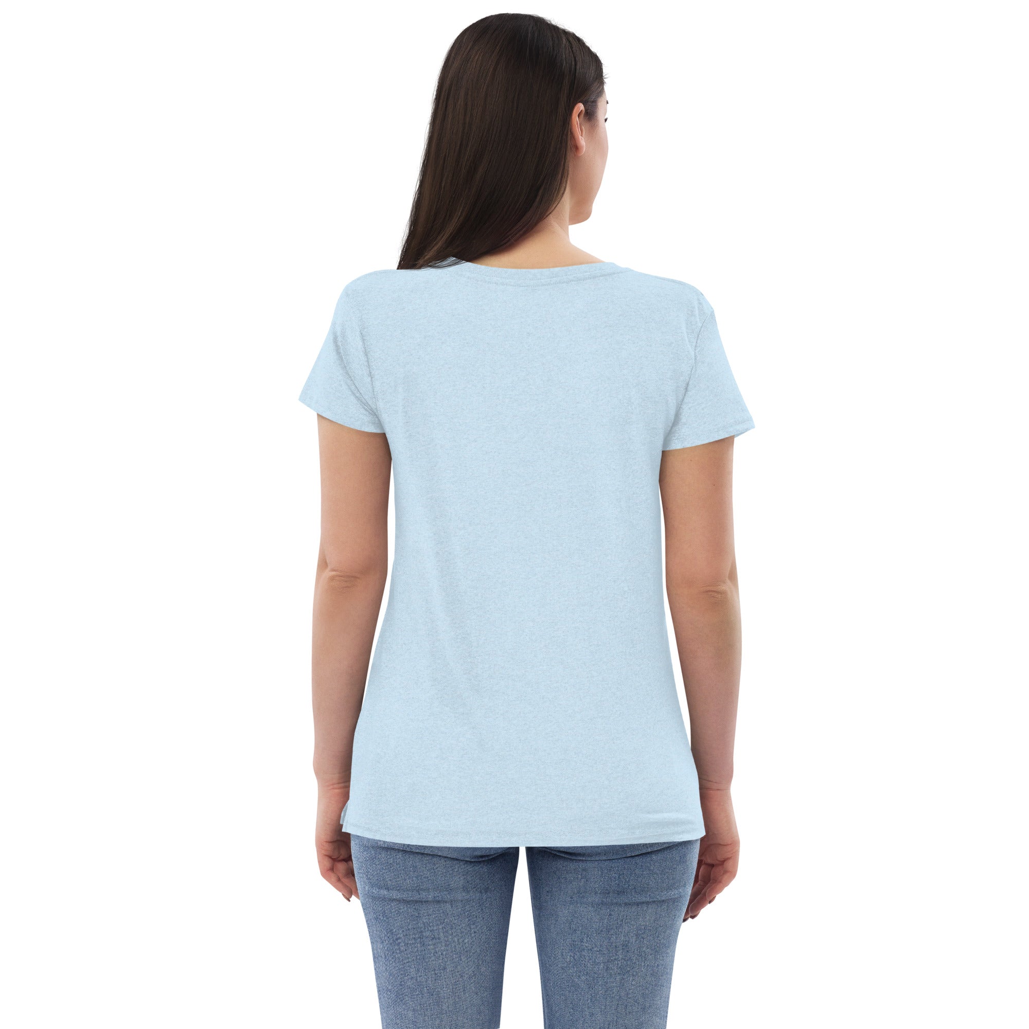 T-shirt col V éco-responsable femme