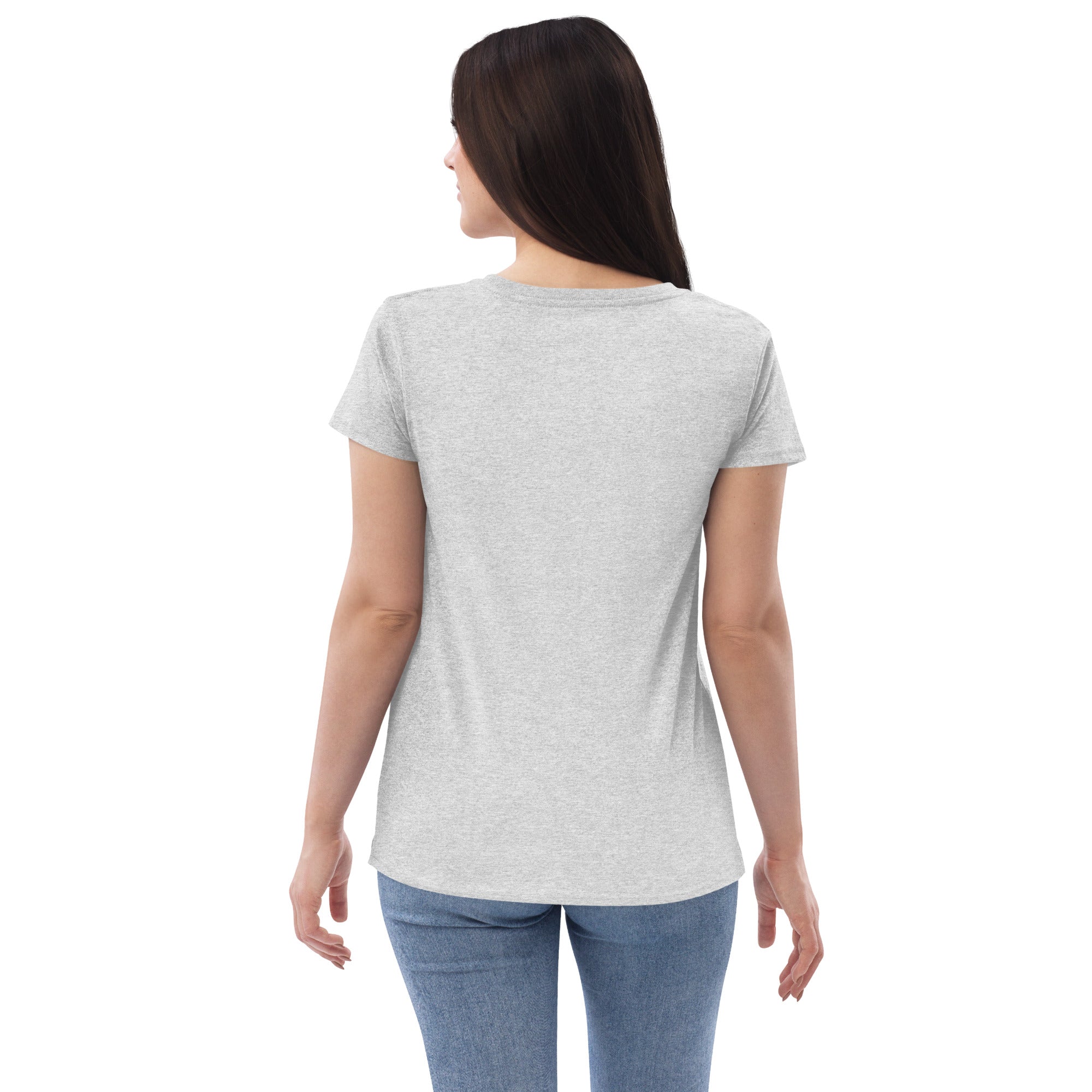 T-shirt col V éco-responsable femme