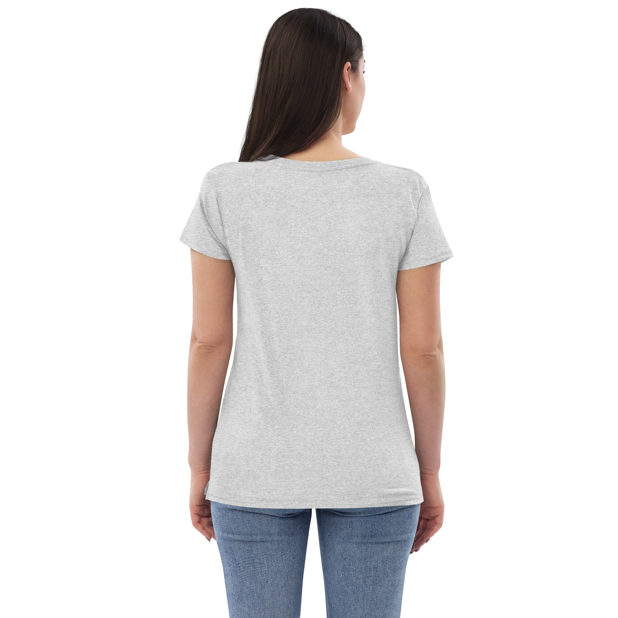 T-shirt col V éco-responsable femme