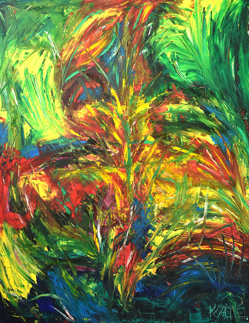 Couleurs Caraïbes - 92 X 73