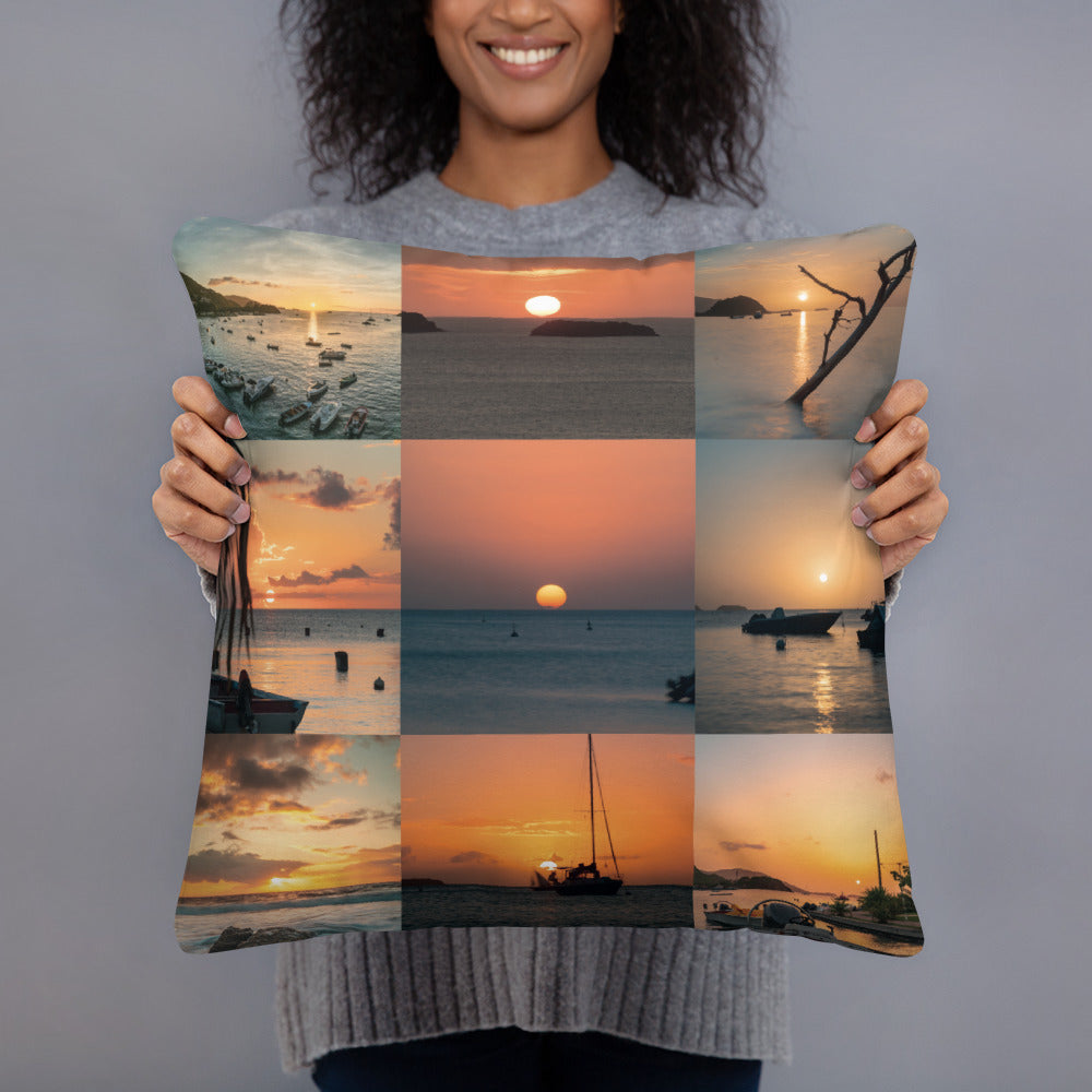 Coussin - sunset