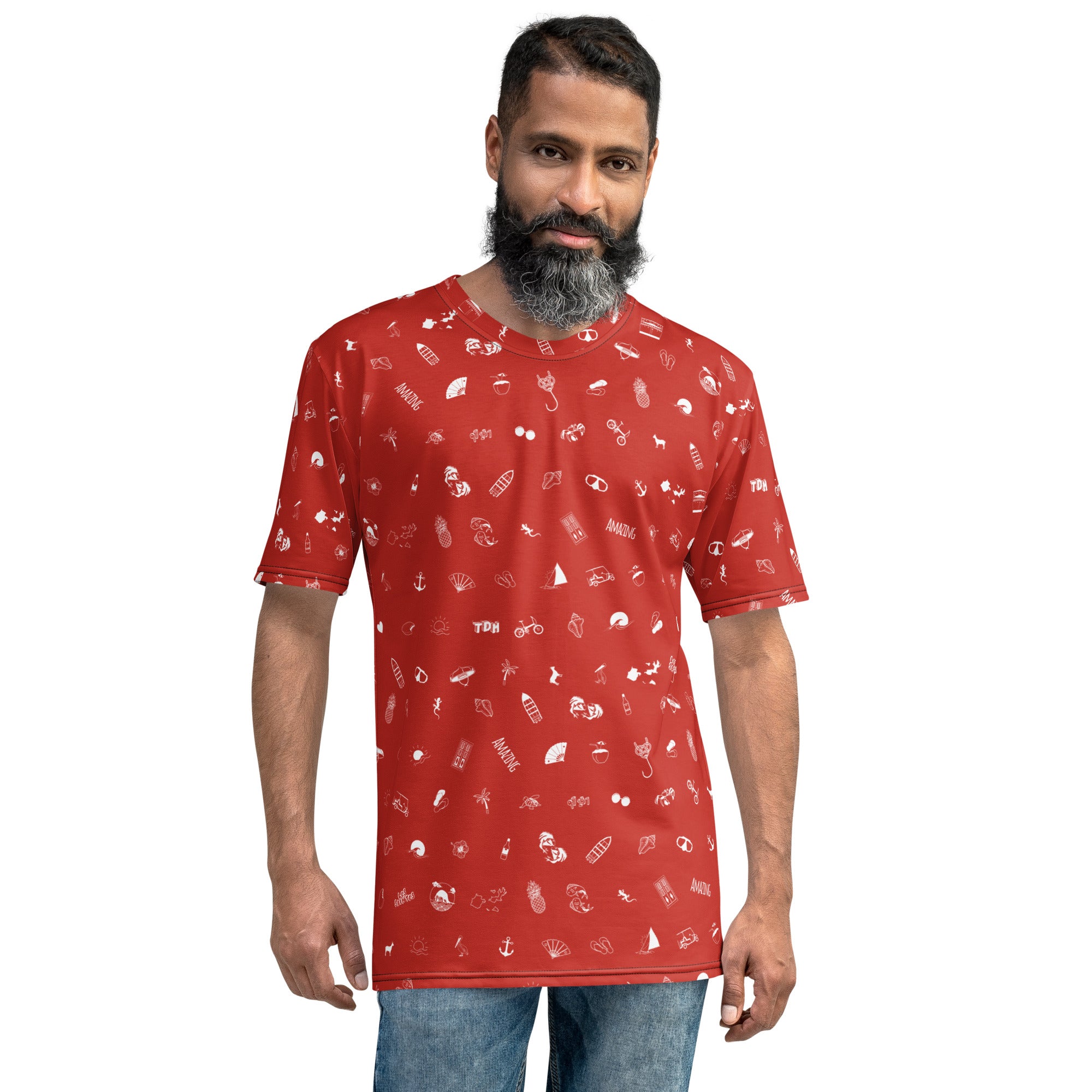 T-Shirt -  Rouge Harley les saintes