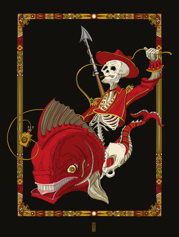 Le cavalier Santois-