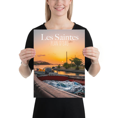 Poster Les Saintes plan d&