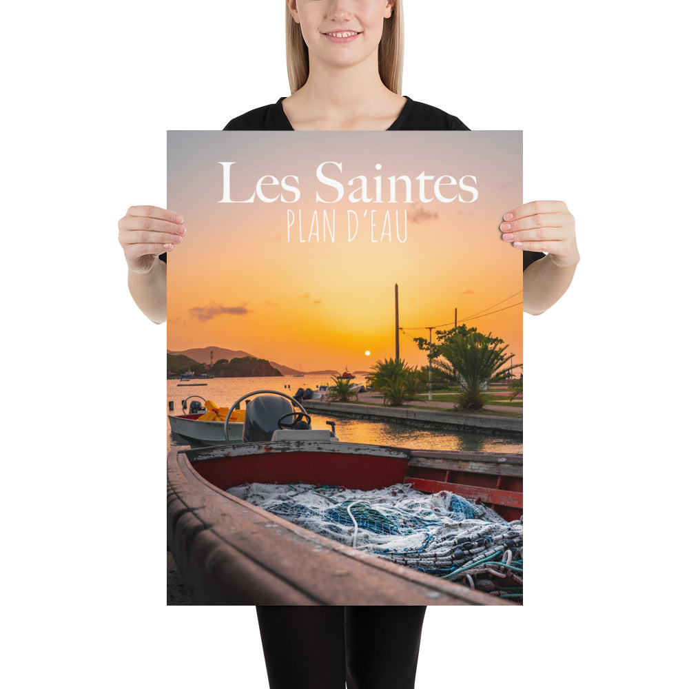 Poster Les Saintes plan d&