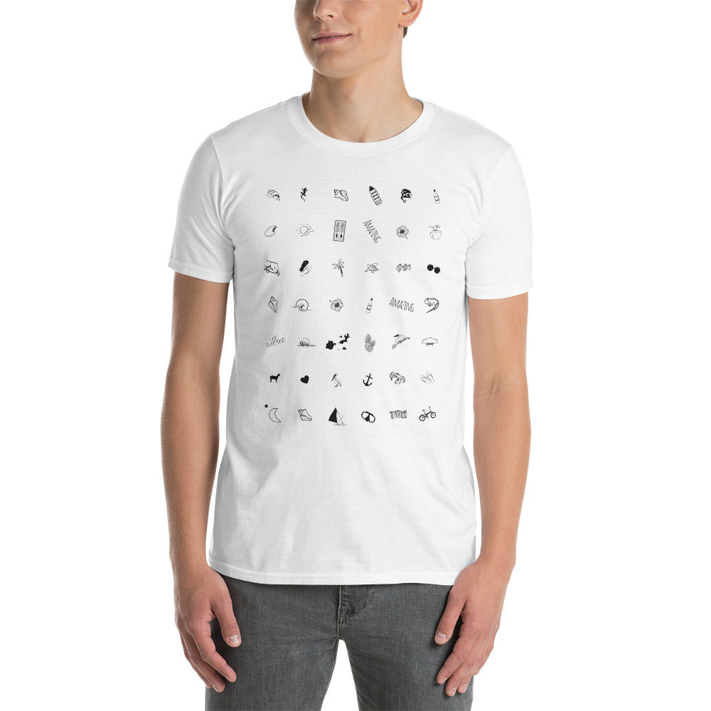 T-shirt Icône souvenir des Saintes - M